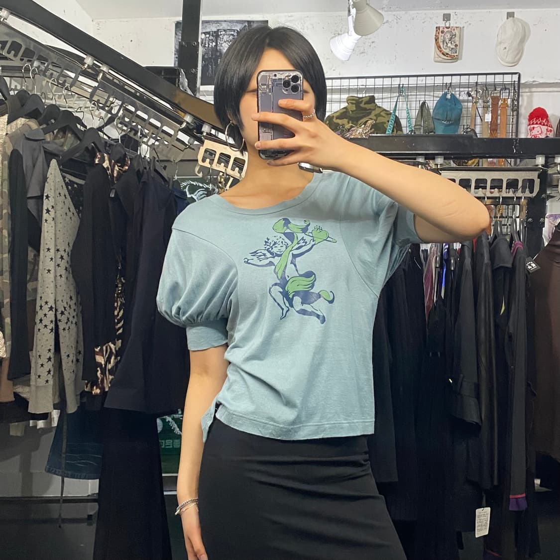 Vivienne Westwood red label 큐피트 퍼프 반팔티셔츠 상품이미지5