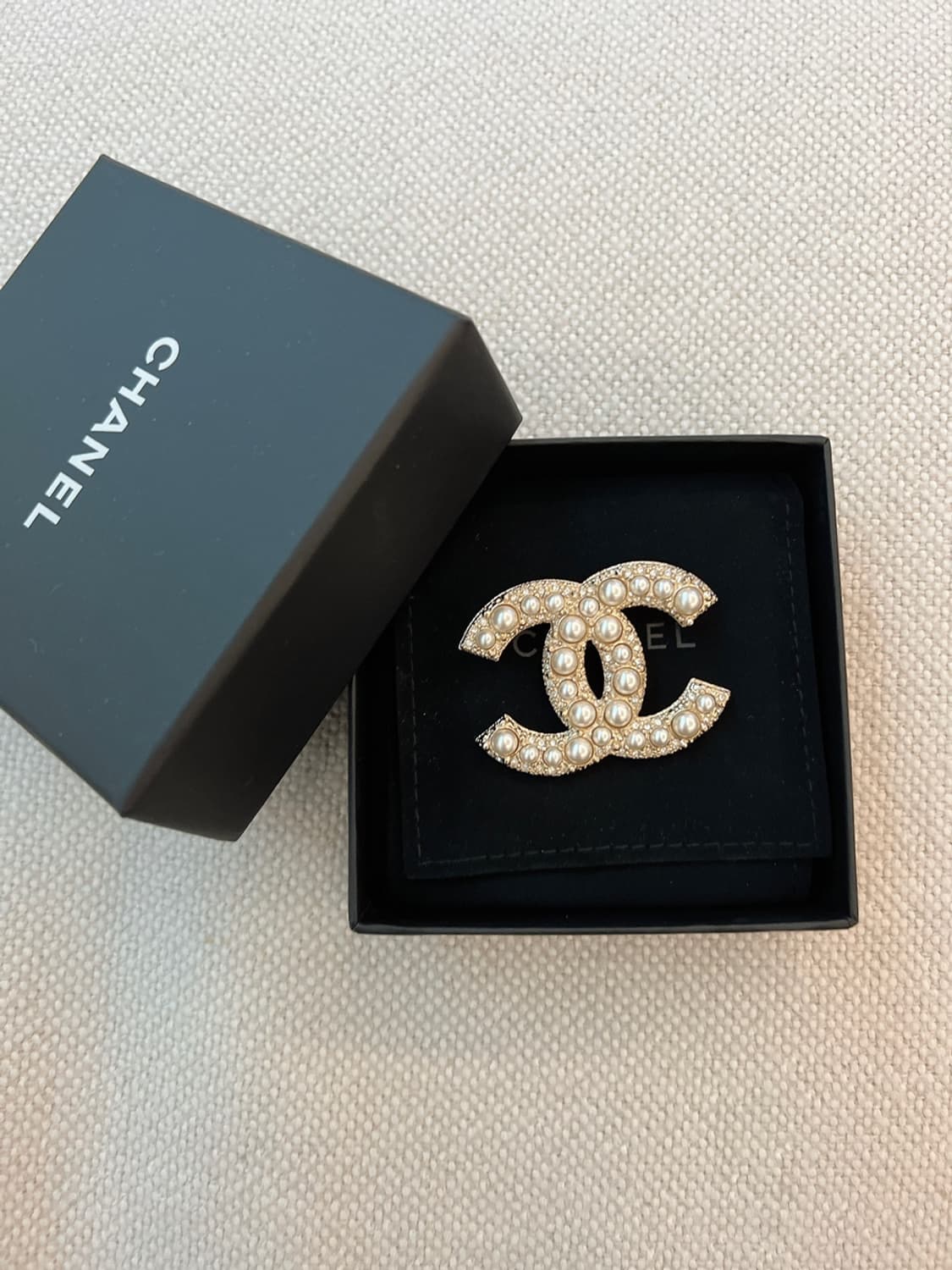 샤넬 진주 브로치 상품이미지3