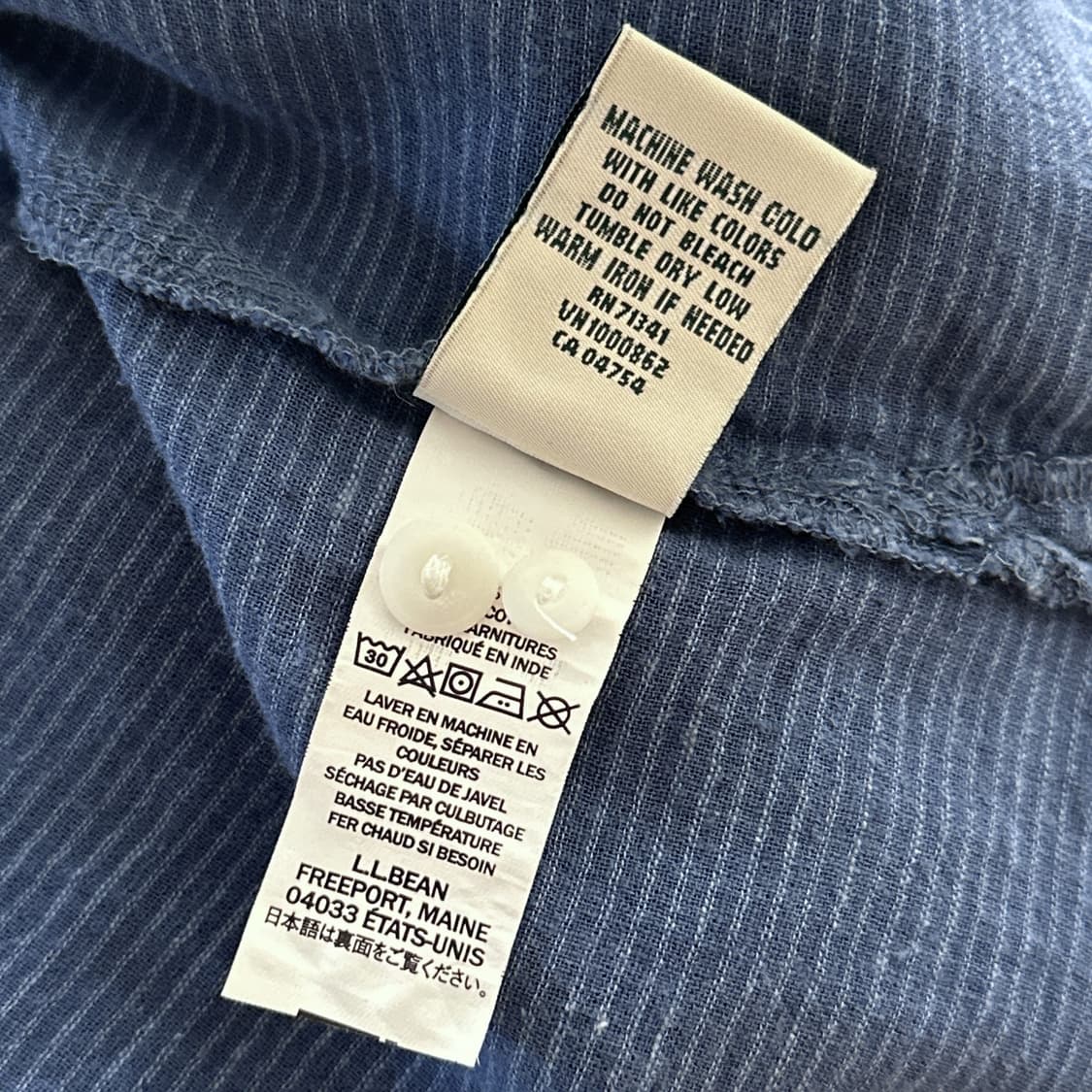 L.L.Bean Stripe Anorak 상품이미지6