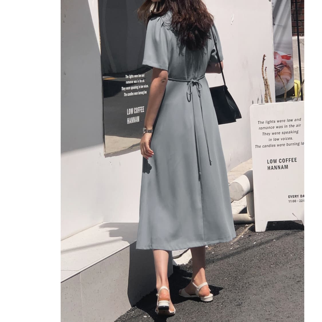 로렌하이(LAURENHI) 메리미 원피스 55-55반 새상품 상품이미지3