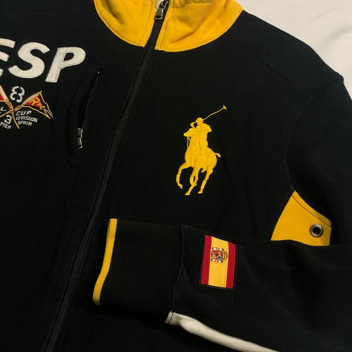폴로 랄프로렌 빅포니 스페인 레이싱 집업 상품이미지2