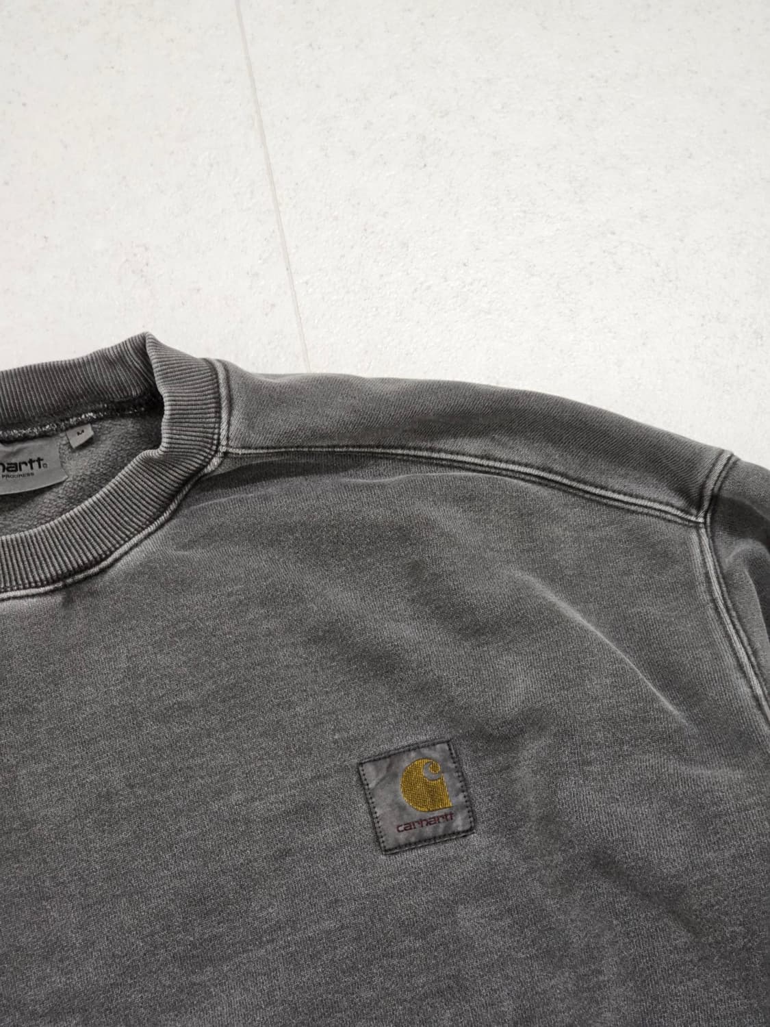 [M] 칼하트 WIP(Carhartt WIP) 비스타 워싱 스웨트셔츠 맨 상품이미지3