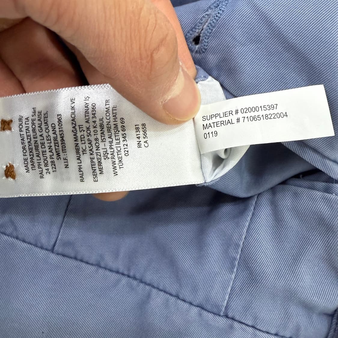 [28/30] 폴로랄프로렌 슬림핏 코튼팬츠 0115T1 상품이미지5