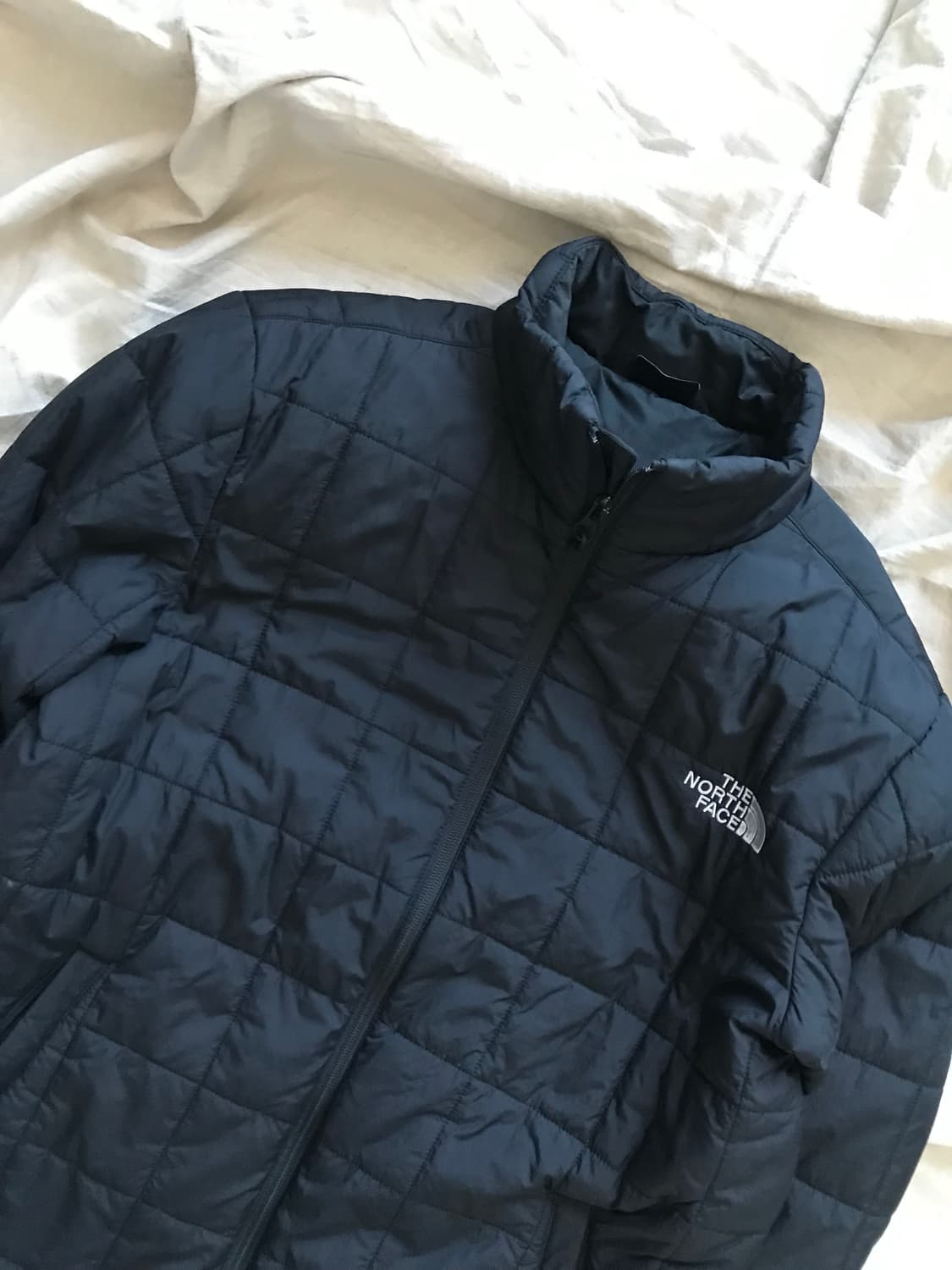 노스페이스 신형택 해외판 윈드 경량 패딩 블랙 상품이미지6