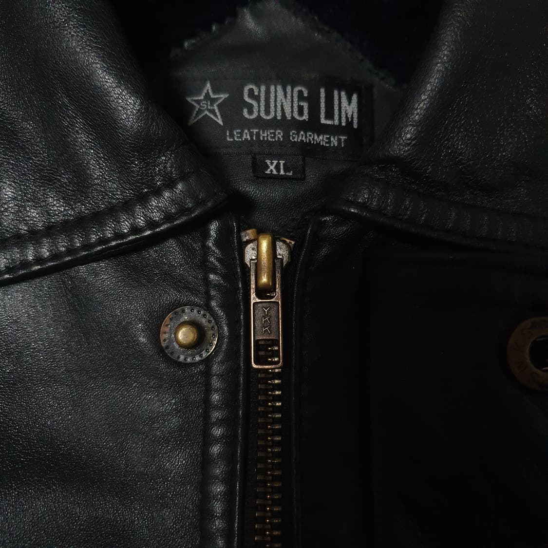 빈티지 양가죽 봄버 자켓 상품이미지5