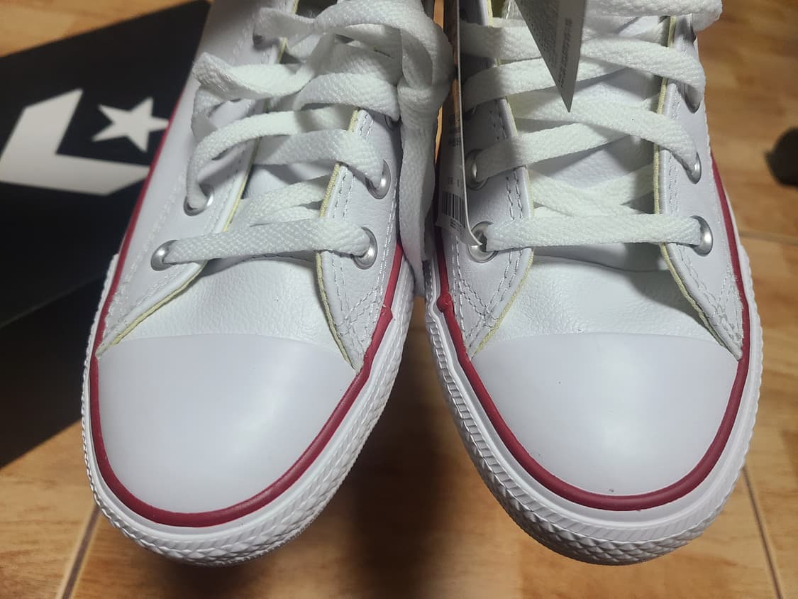 (새상품)컨버스 가죽 레더 하이 270(265추천) 상품이미지2