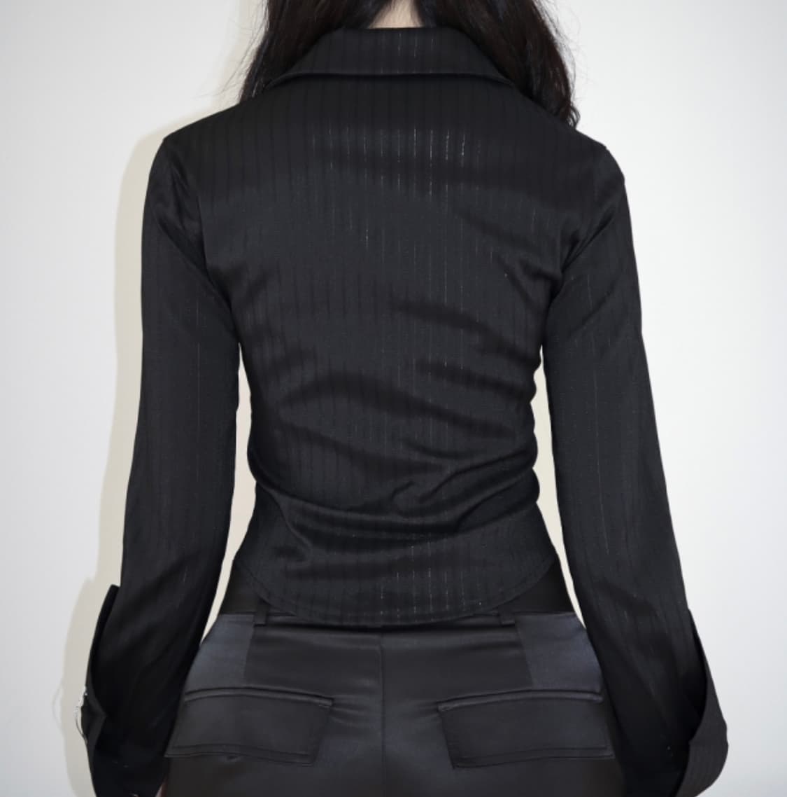 클라따 메이드 셔츠 블랙 상품이미지2