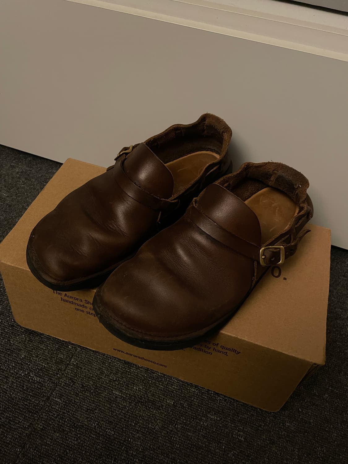 [265] 오로라슈즈 미들잉글리쉬 브라운 상품이미지1