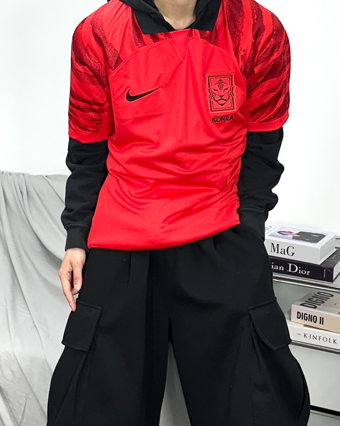 나이키 22-24 코리아 국대 유니폼 L 상품이미지2