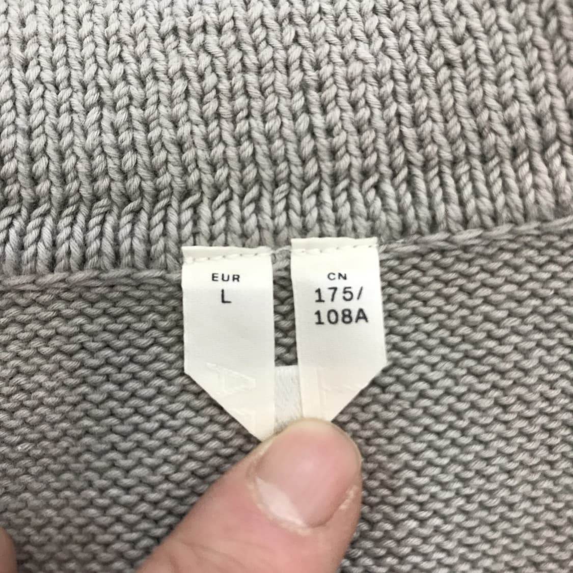 아르켓 ARKET 하프집업 폴로셔츠 [L] 상품이미지4