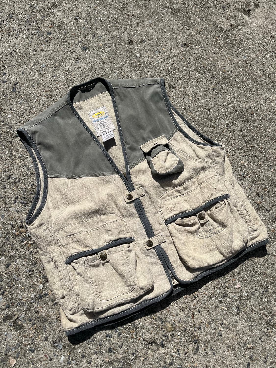 Camel vest 상품이미지2
