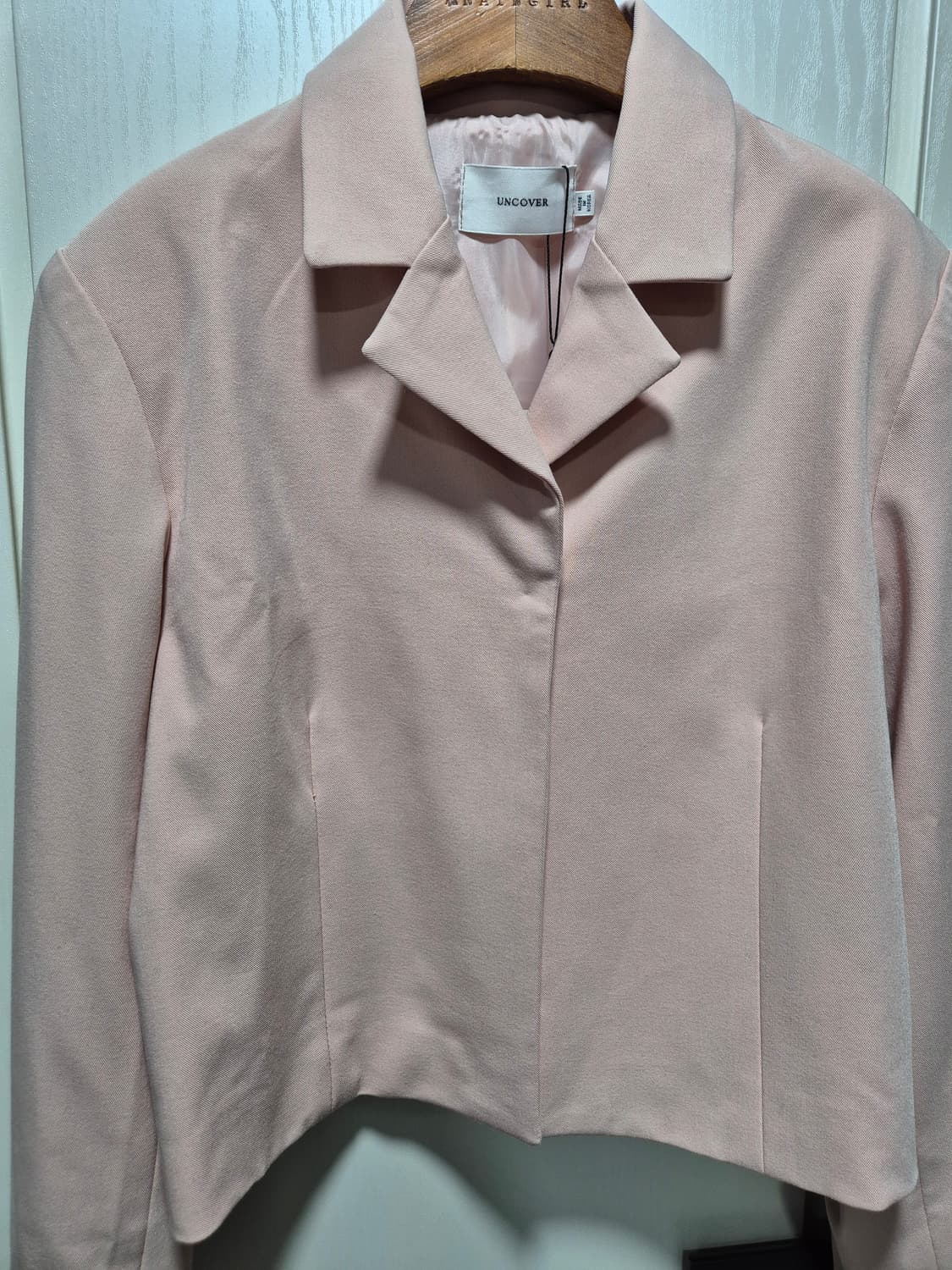 (타임세일)(새상품)스타일난다 핑크 크롭 자켓 상품이미지5