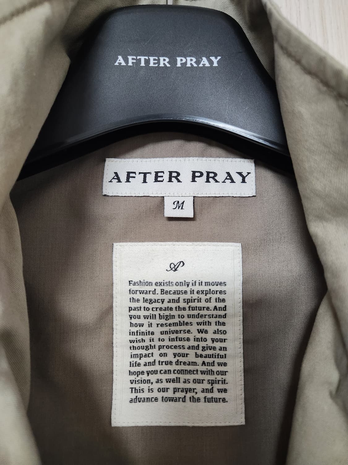 26ss 벨라집업워시드 블루종 m 팝니다 상품이미지6