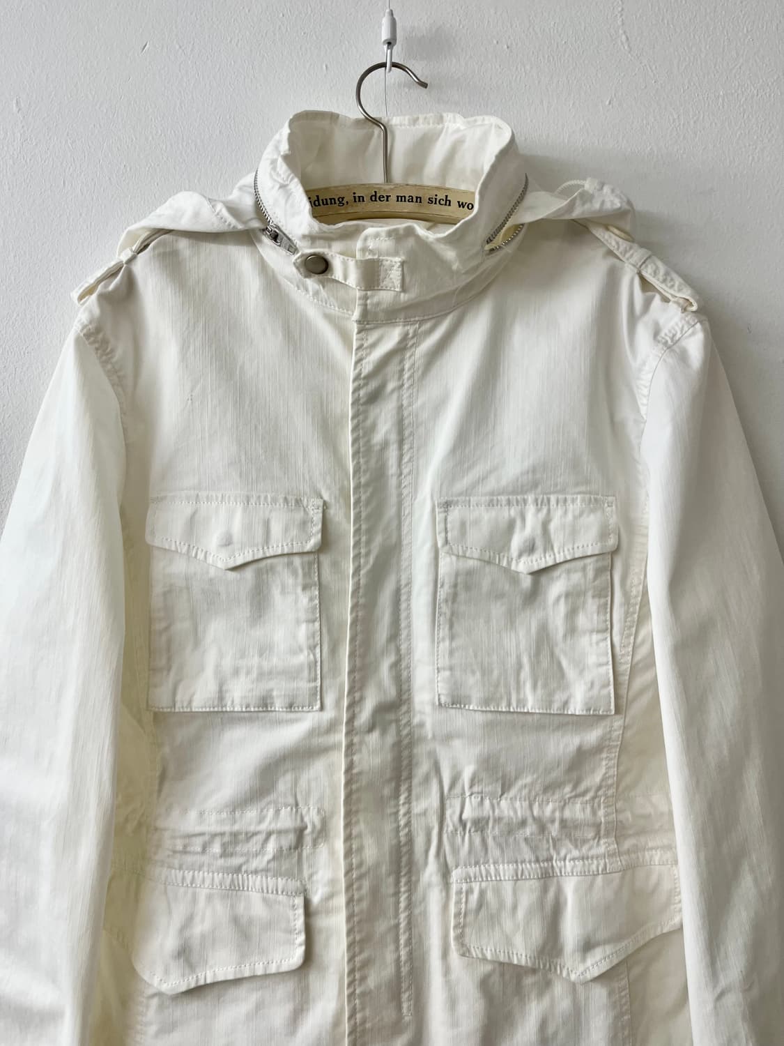 Comme Ca Ism 꼼사이즘 M-65 필드 자켓 화이트 상품이미지2