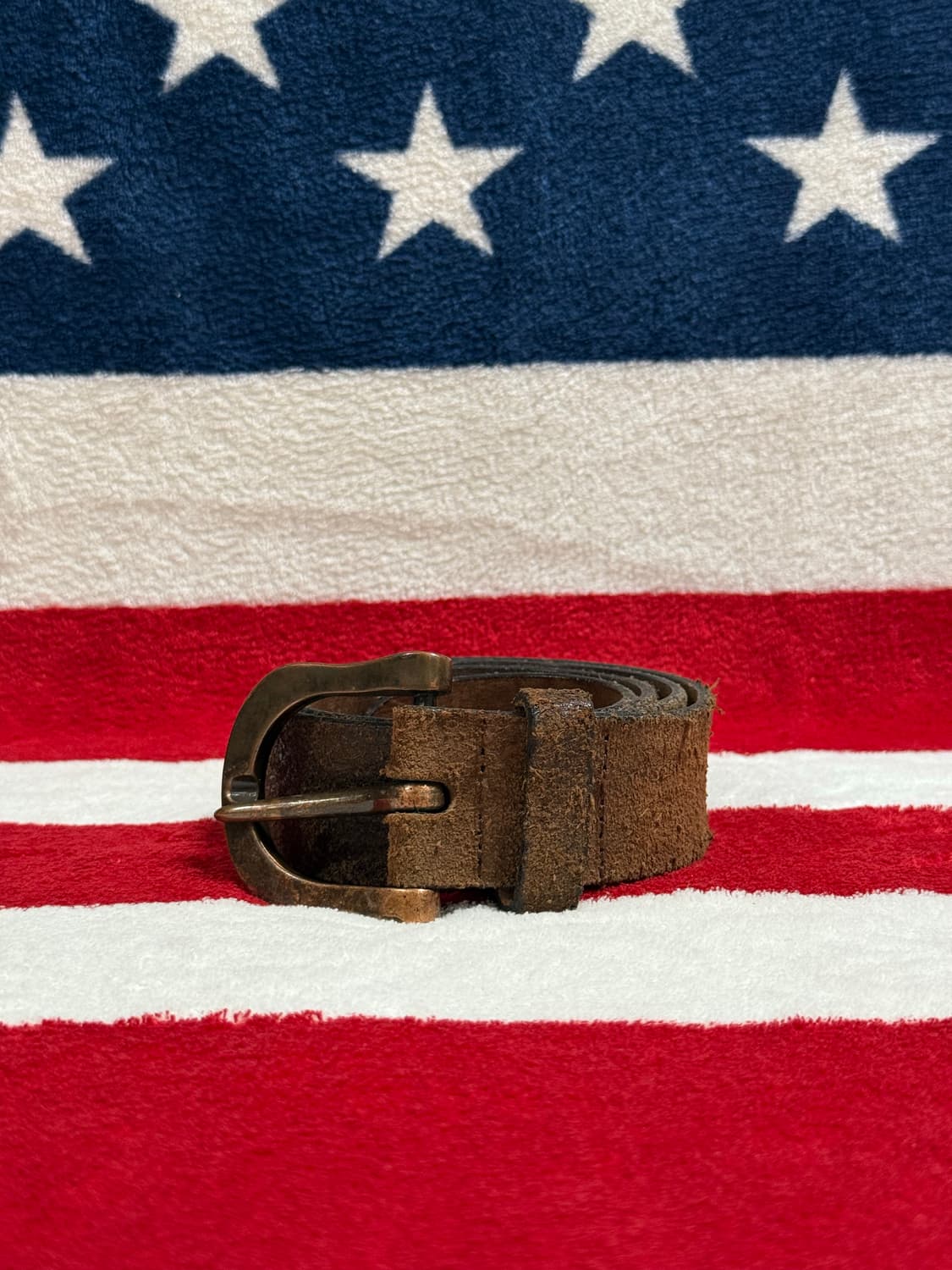 빈티지레더벨트 vintage leather belt cowhide 상품이미지2