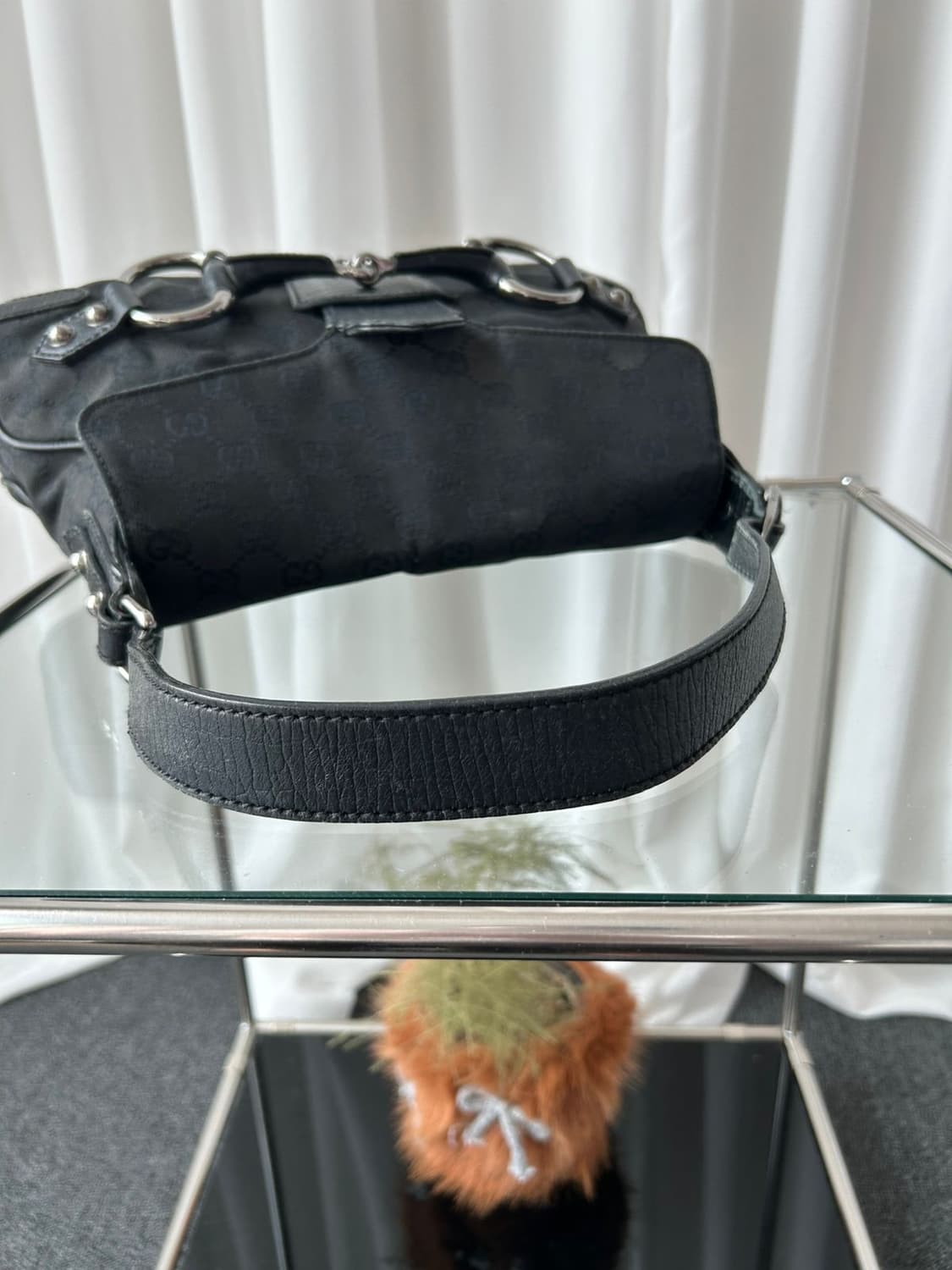 구찌 홀스빗 체인 숄더백 블랙 상품이미지5