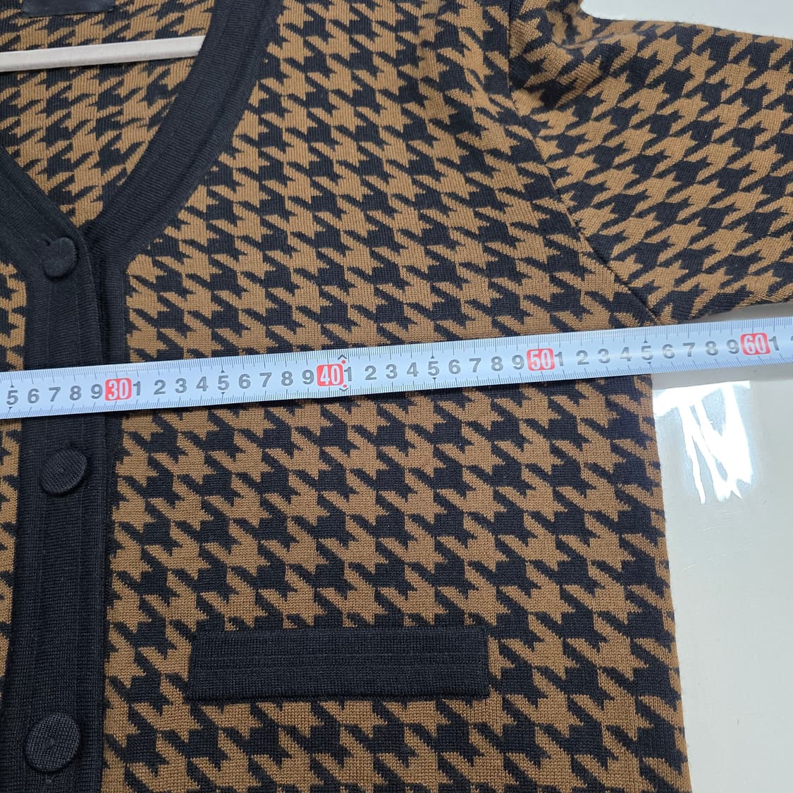 0793 ORR 오르 울 가디건 / 하운드투스 니트 가디건 / 브라운 상품이미지3