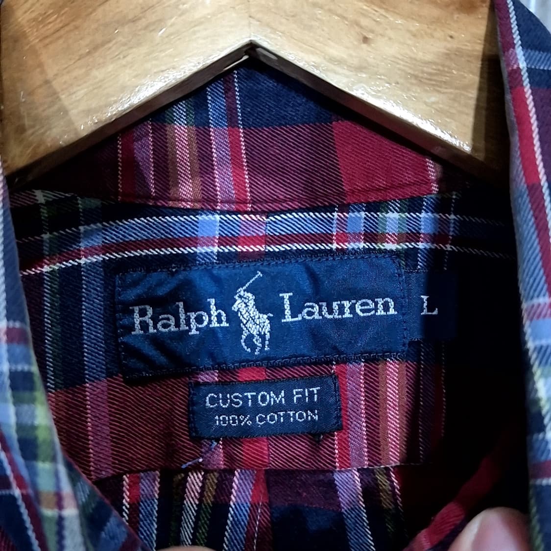 폴로 랄프로렌 체크 셔츠 상품이미지4