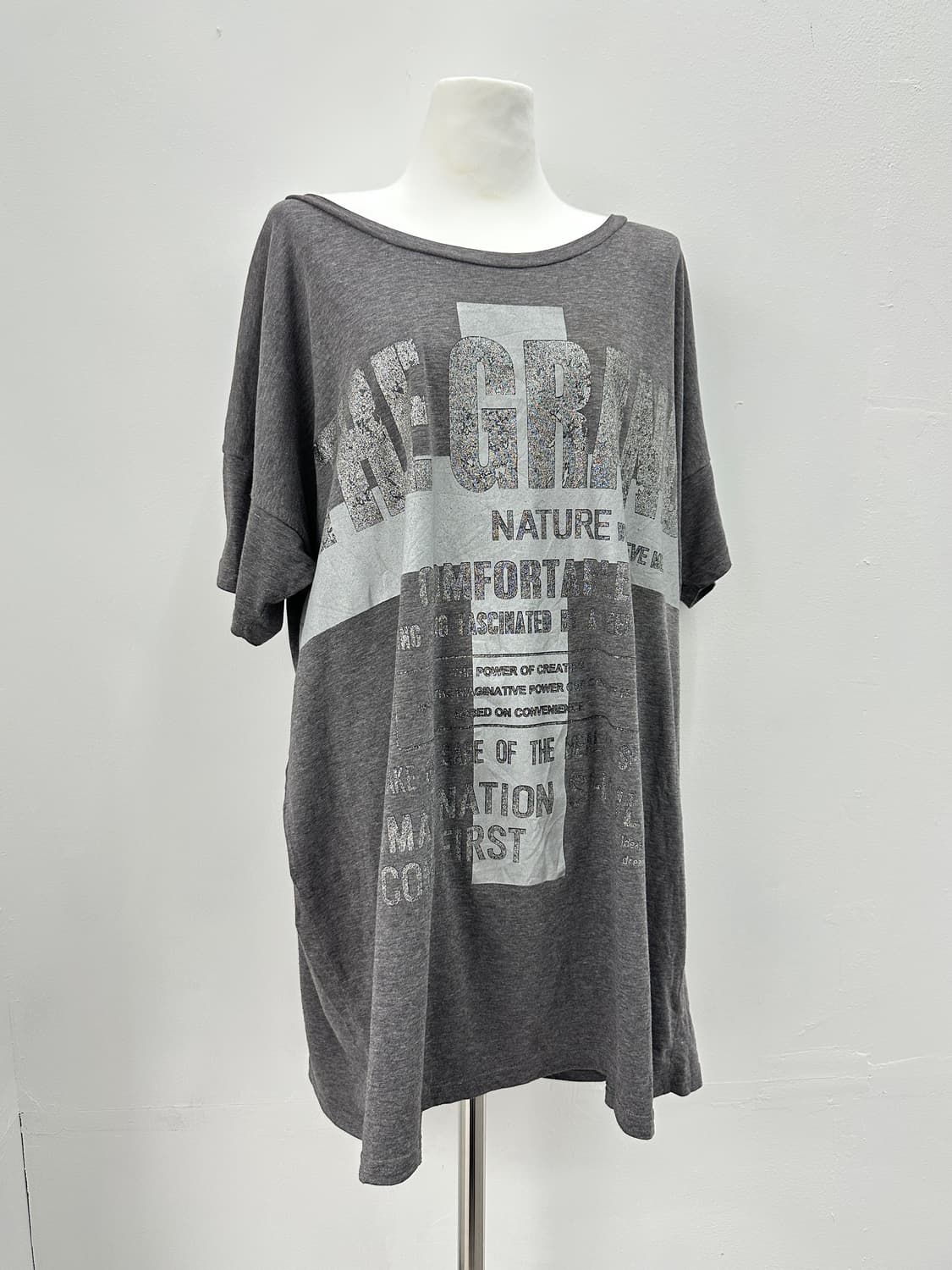 Culots cross glossy punk tee 상품이미지2