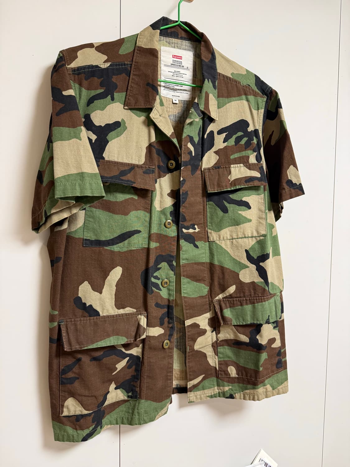 슈프림 dbu 우드랜드 카모 반팔 상품이미지2