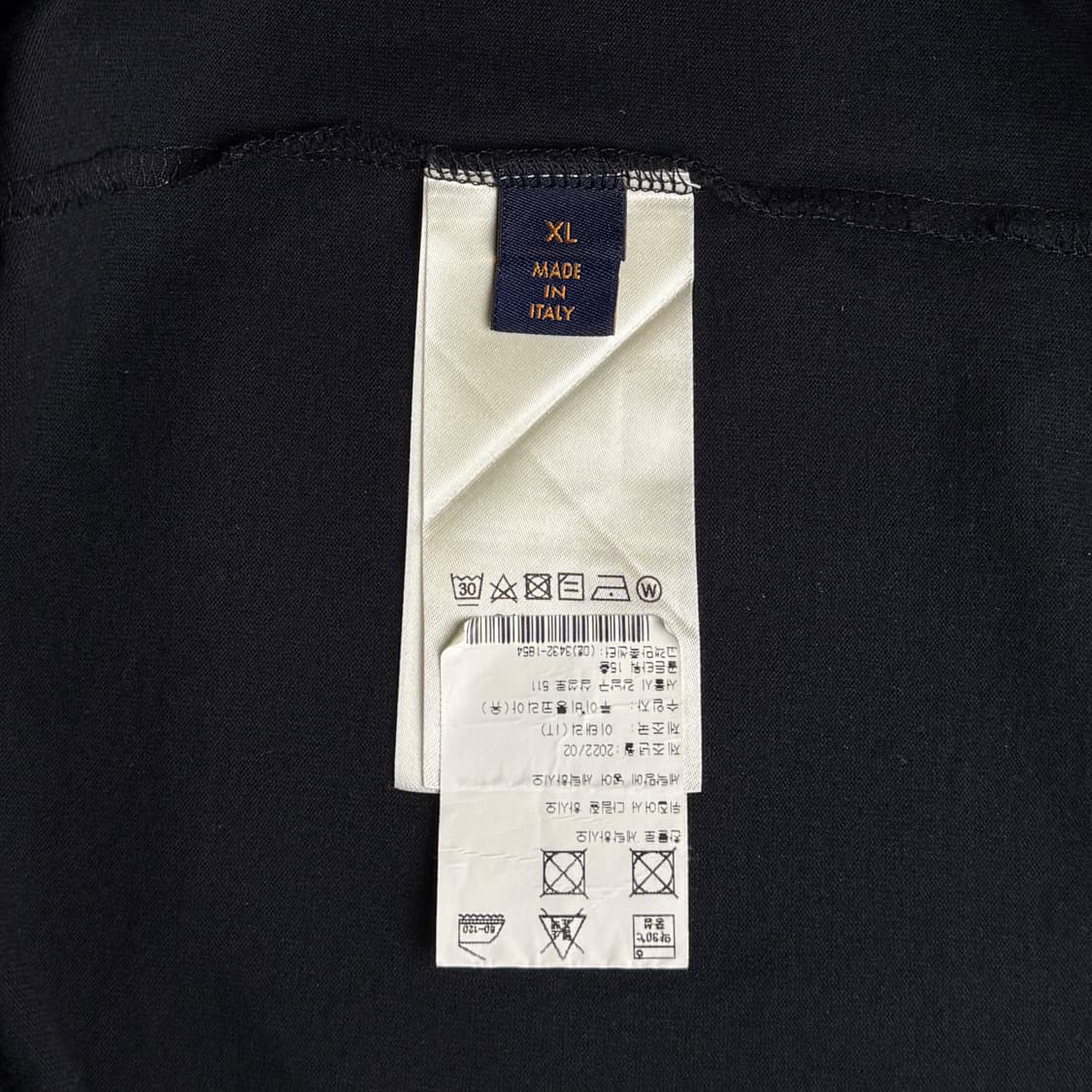 루이비통 로고 프린트 반팔 티셔츠 (XL) 상품이미지6