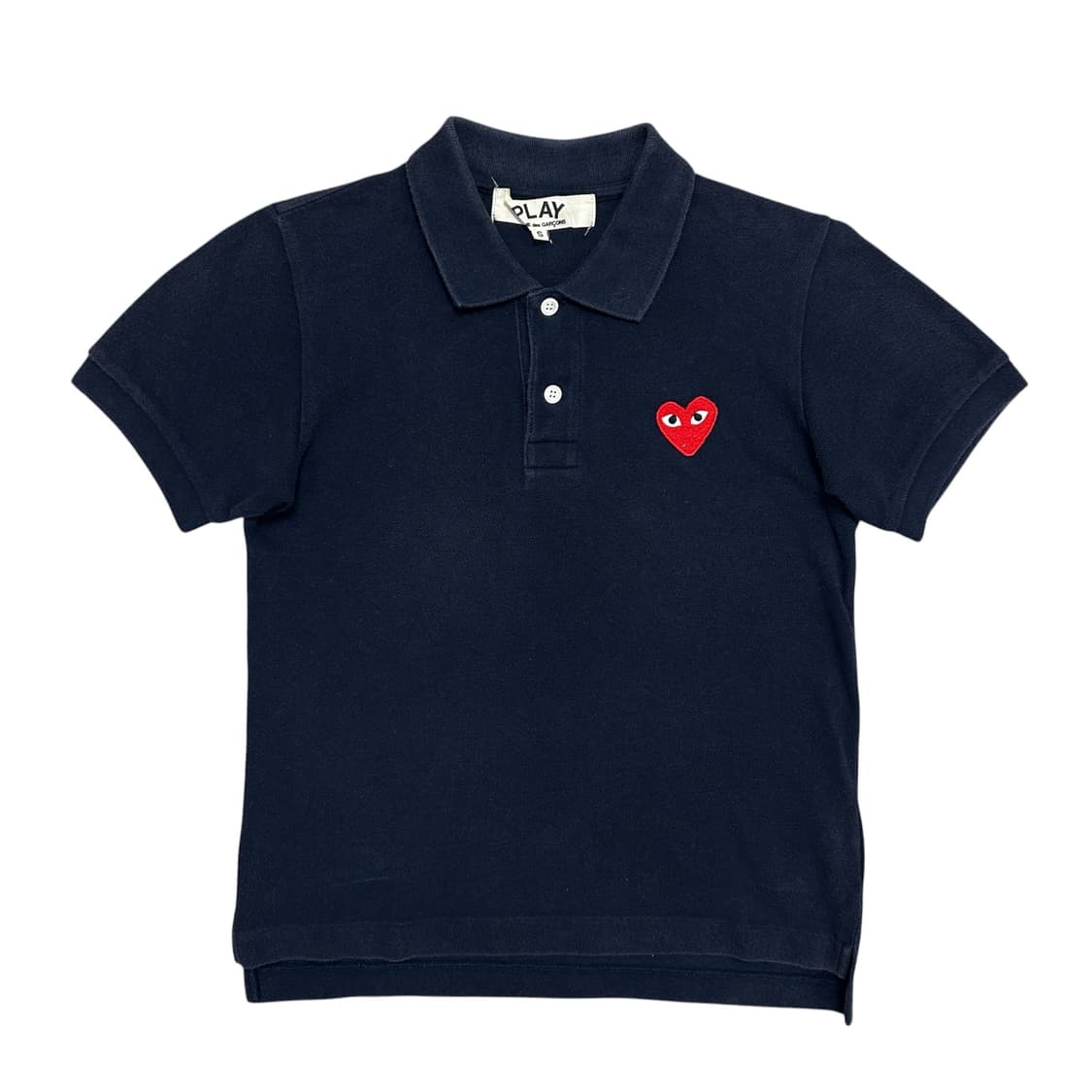 꼼데가르송 우먼스 네이비 카라티(S) 상품이미지1