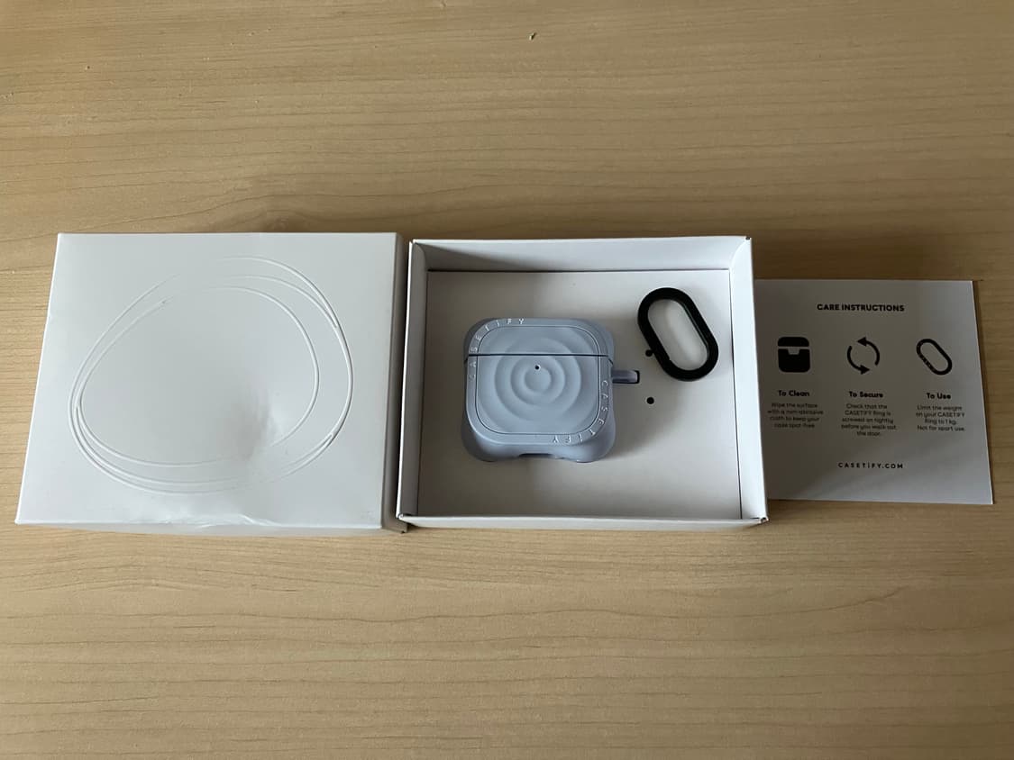 케이스티파이 에어팟4 Ripple Case - Periwinkle 상품이미지2