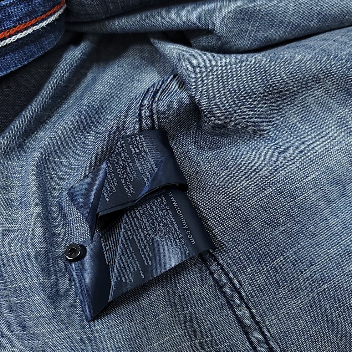 [L] 타미힐피거 진청 웨스턴 데님 긴팔셔츠 상품이미지8