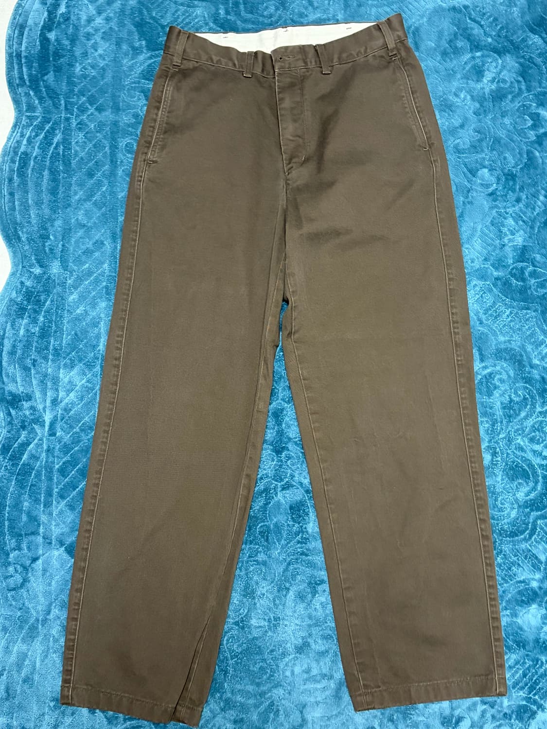 유니클로 스트레이트핏치노팬츠 brown 82 상품이미지1