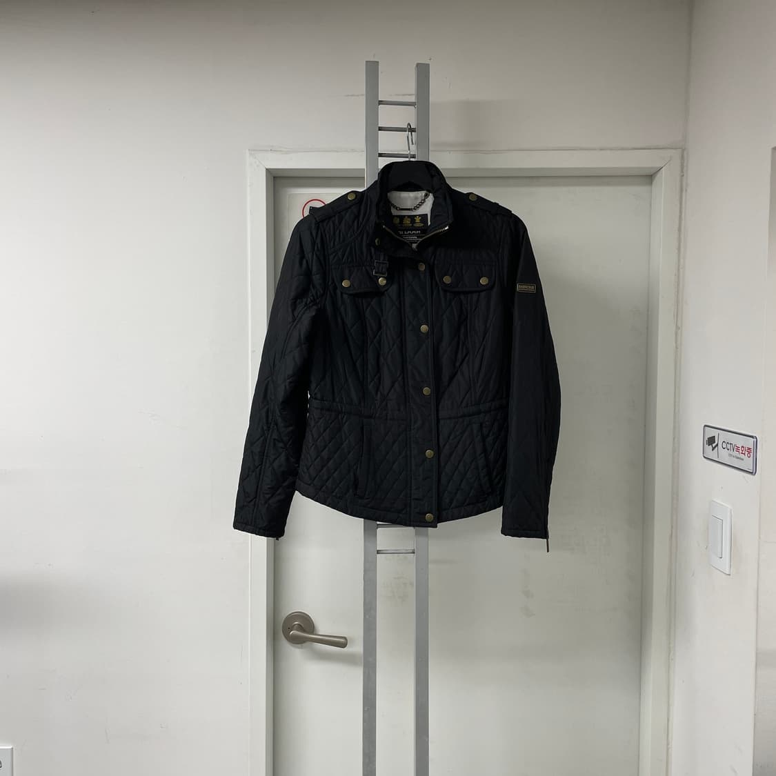 바버 퀄팅 자켓 36(W) 상품이미지1