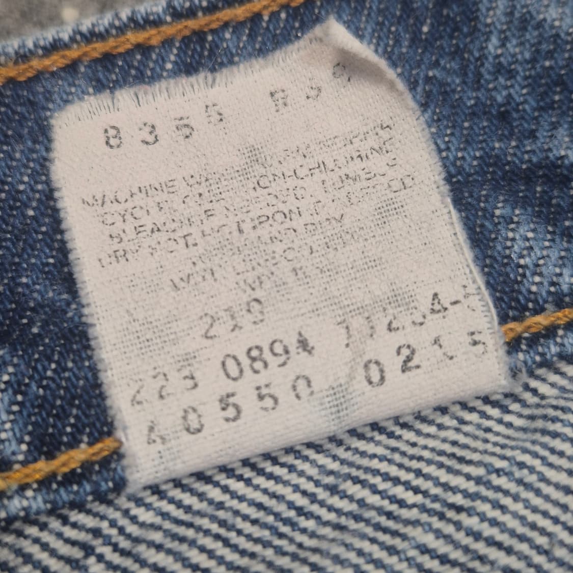 [36]90s MEXICO made 리바이스550 -834 상품이미지5