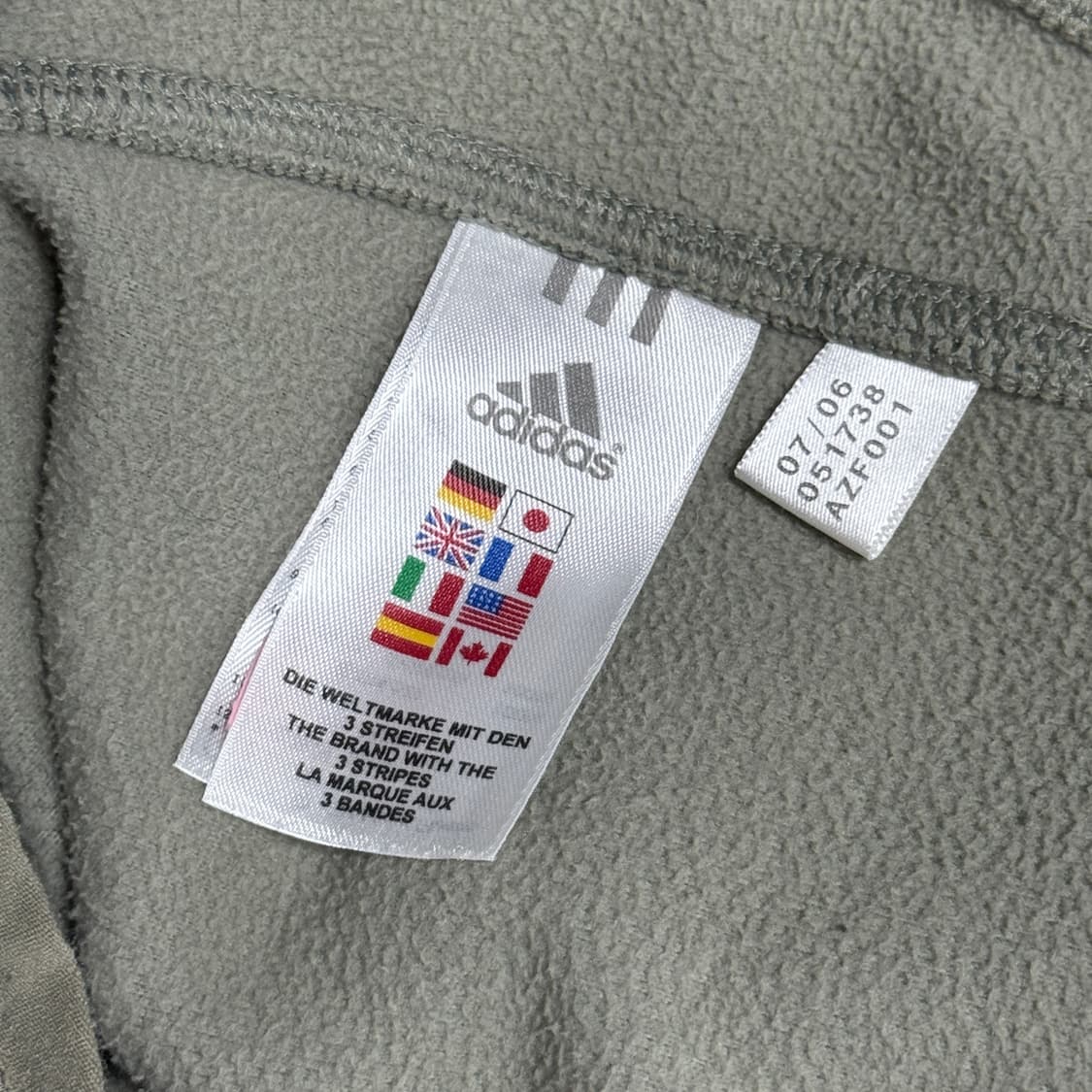 아디다스 스텔라맥카트니 플리스 재킷 집업 상품이미지5