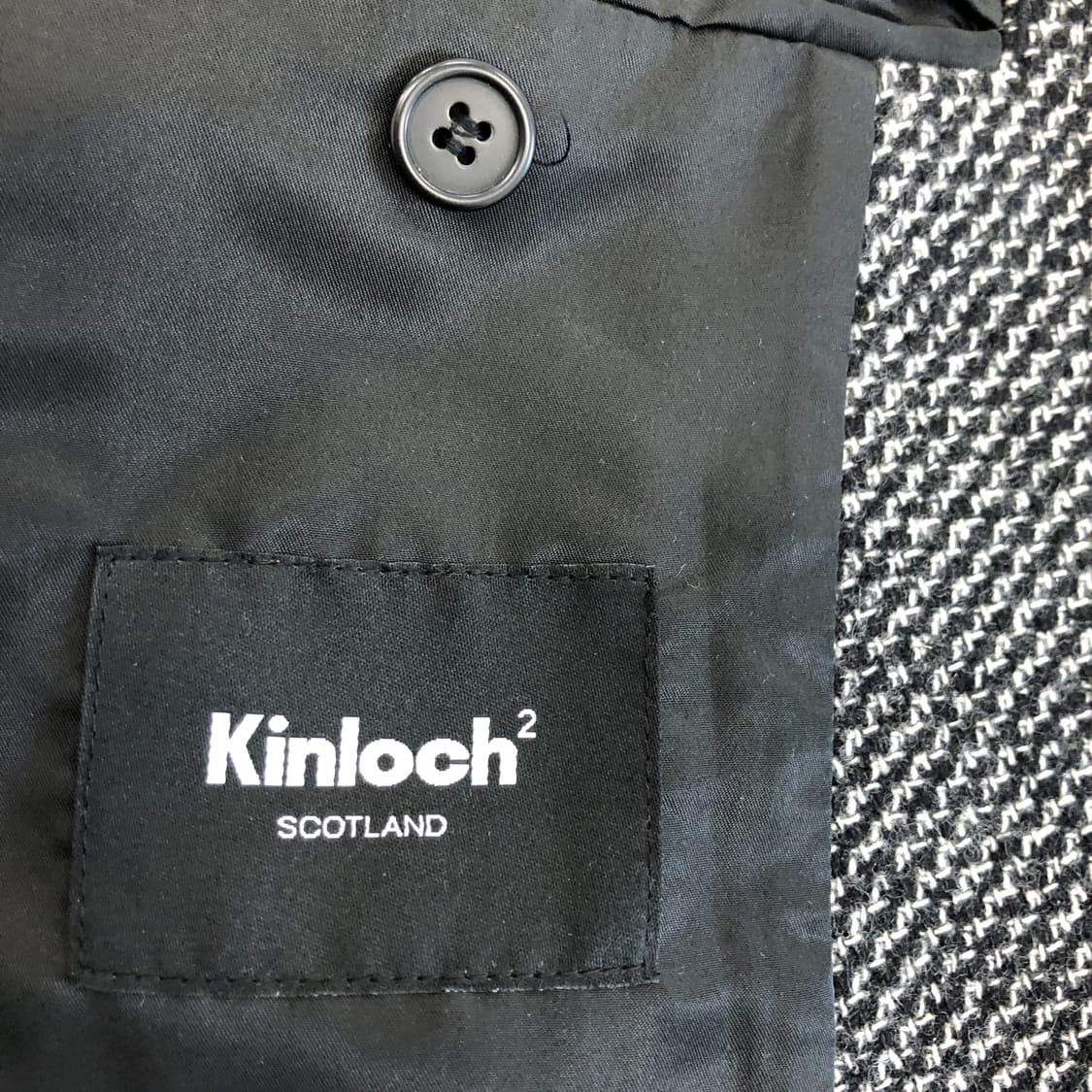 킨록 울 트위드 싱글코트 95-100 사이즈 상품이미지6