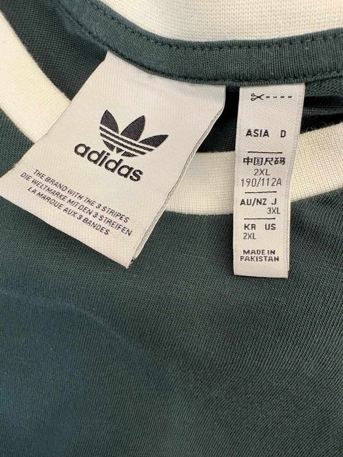 아디다스 그린 스트라이프 롱슬리브 상품이미지7