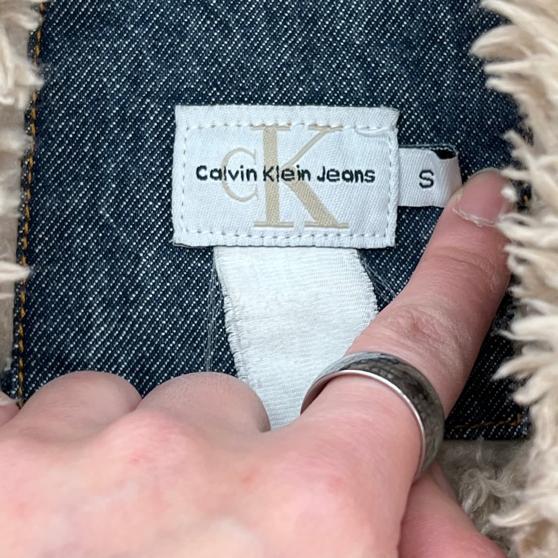 캘빈클라인 셰르파 데님자켓 r2269 상품이미지6