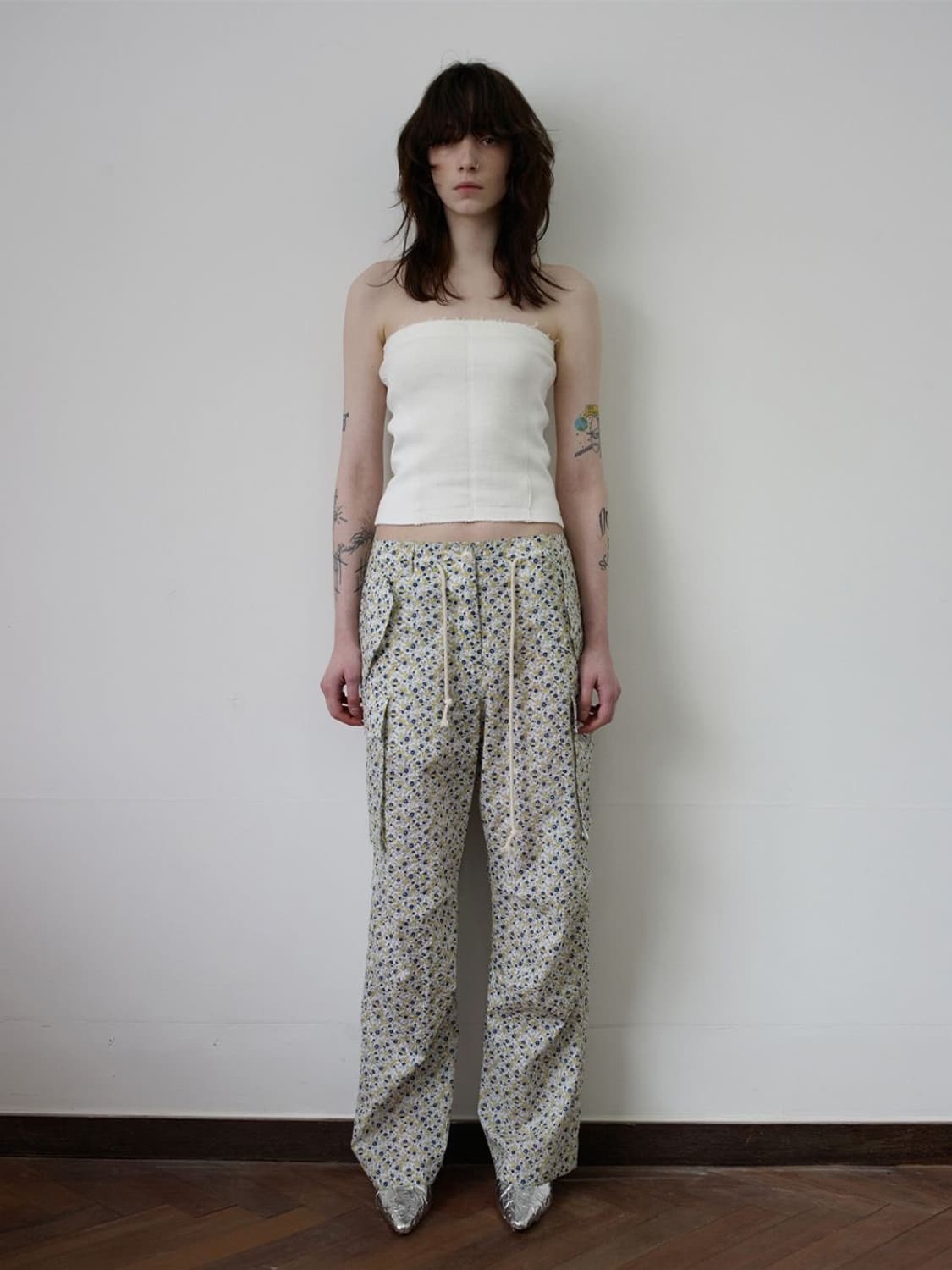 s/e/o 에스이오 튜브 탑 화이트 2 size 상품이미지3