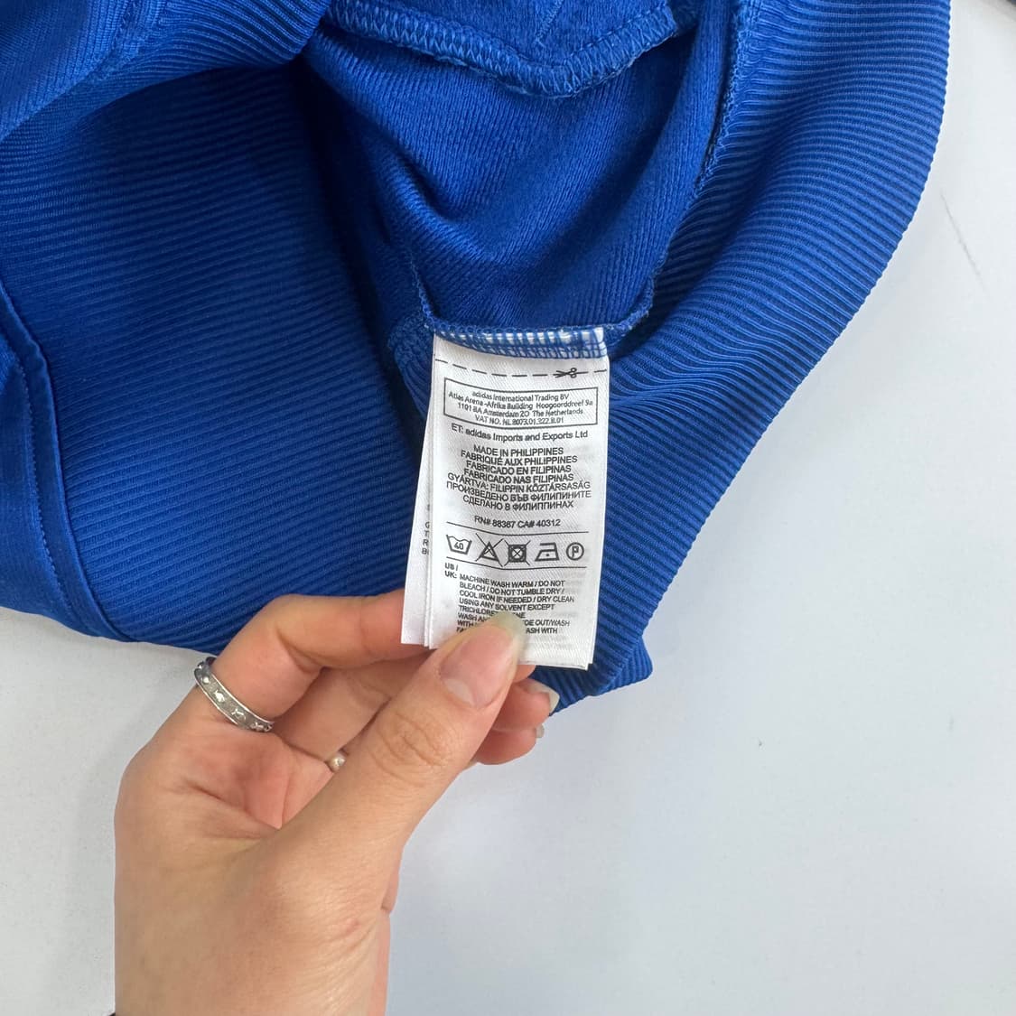 Adidas 아디다스 블루 구파 져지 상품이미지6