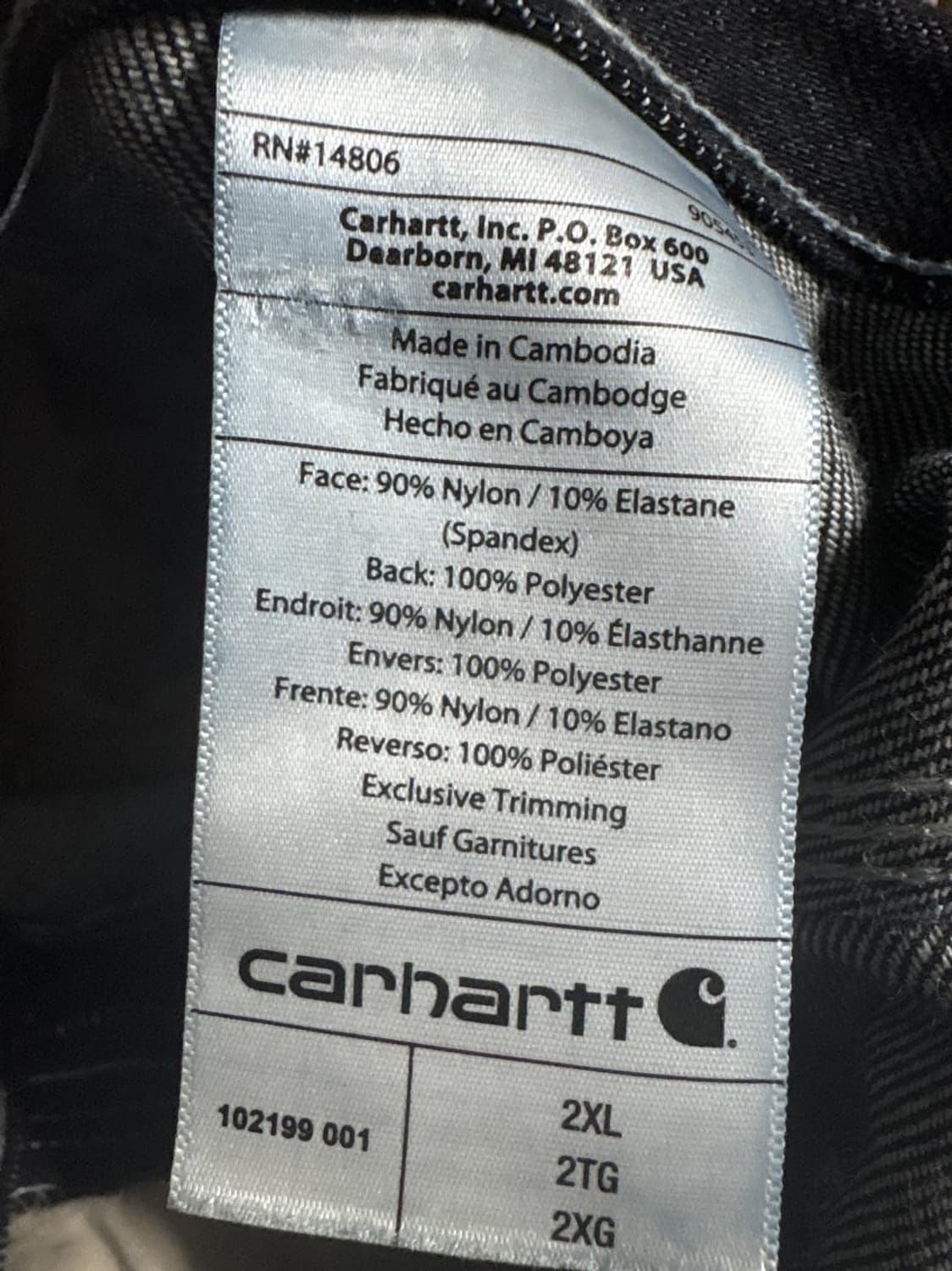 칼하트 더블니 (설명확인!!) 상품이미지5