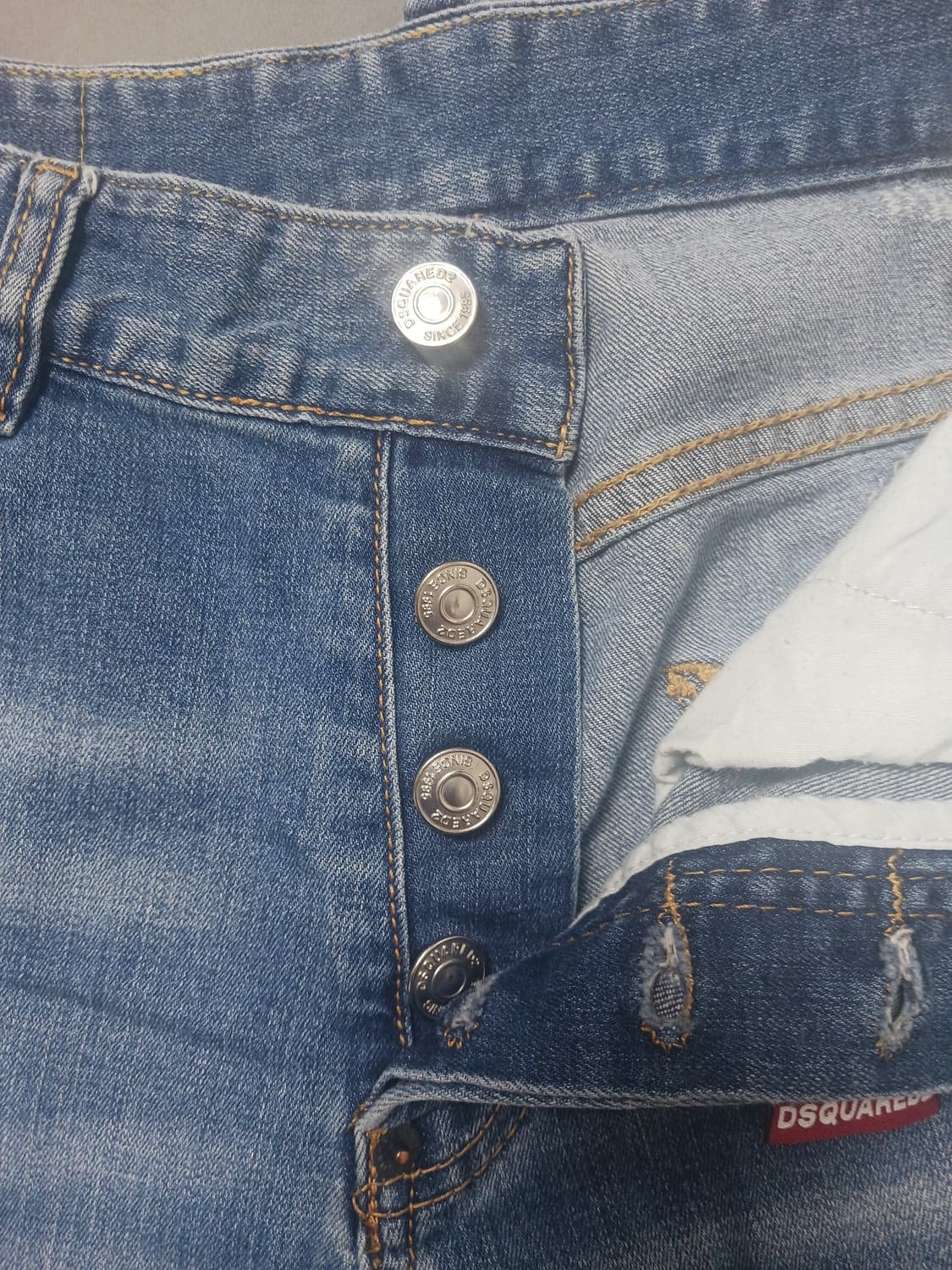 [30] 디스퀘어드2 스티치덧댐 슬림진 청바지 상품이미지6