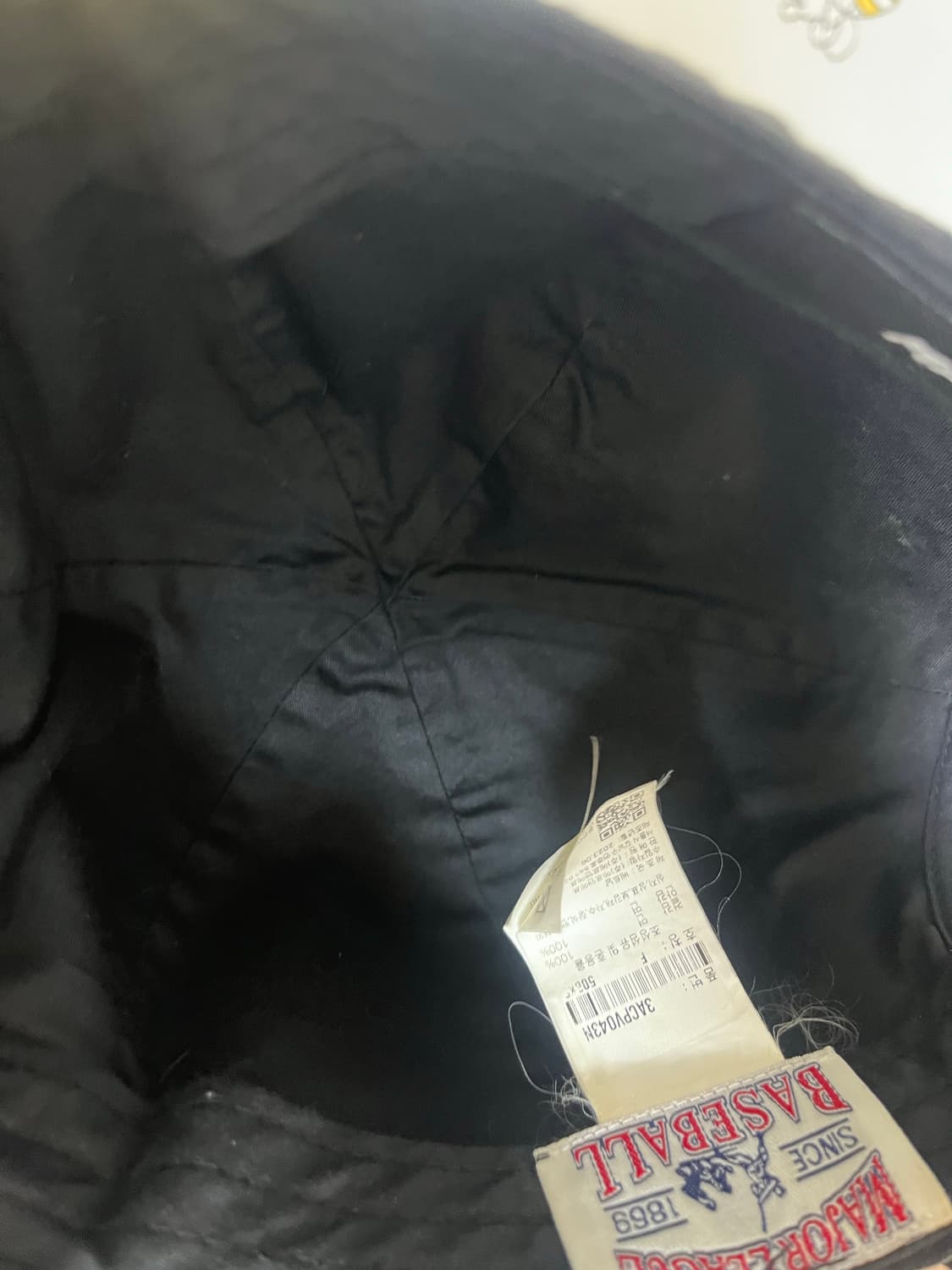 Mlb 양키스 양털로고 볼캡 상품이미지3