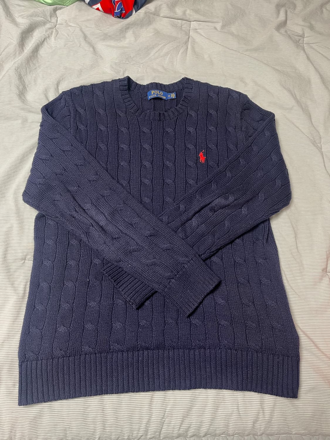 폴로 케이블니트 m 상품이미지1