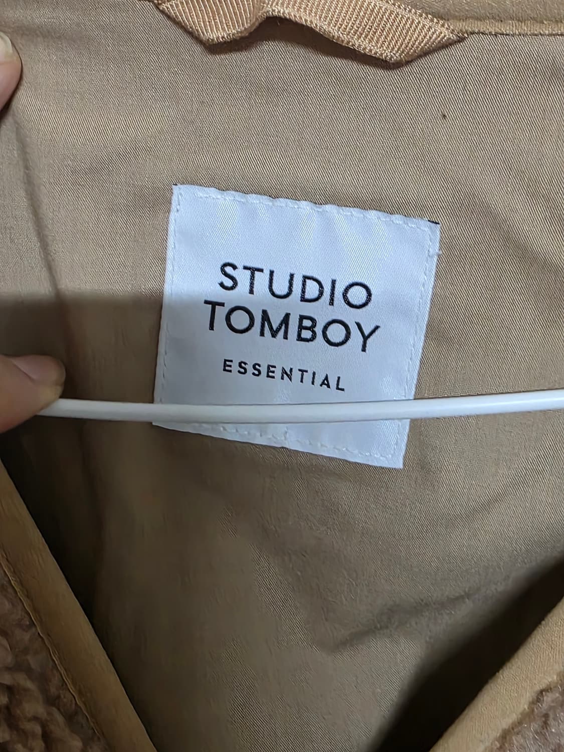 스튜디오 톰보이 털 자켓 상품이미지3