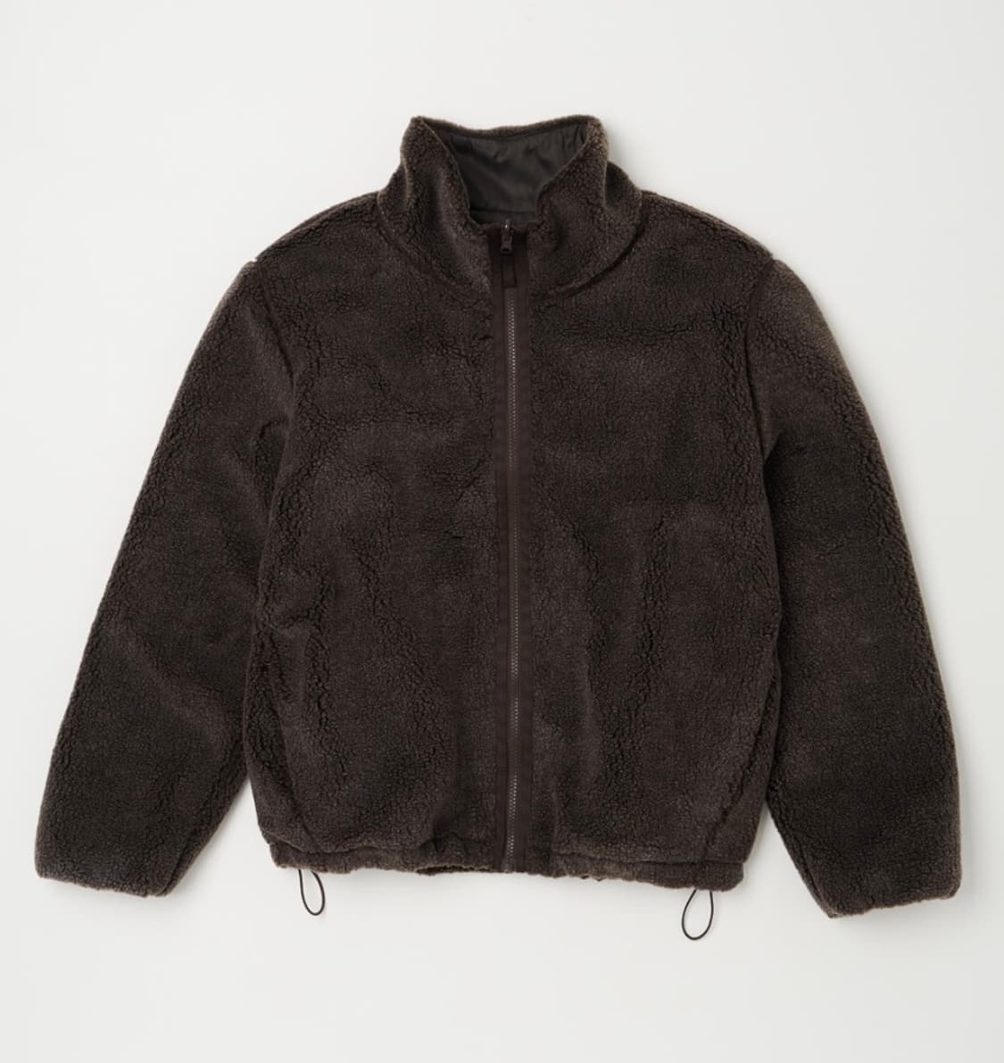 (OS) 낫띵에브리띵 리버서블 플리스 자켓 브라룬 상품이미지4