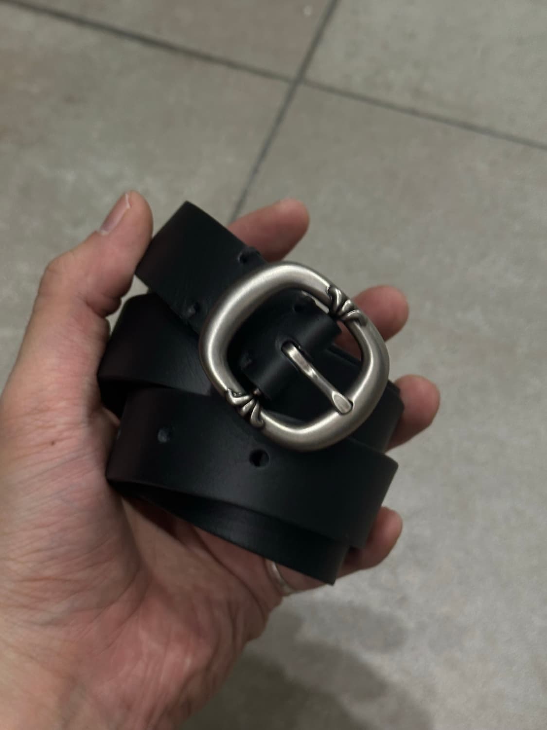 Ch flame belt - 크롬 불꽃 벨트 상품이미지1