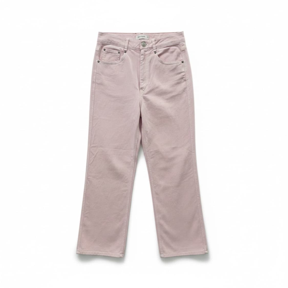 비아플레인 핑크 와이드 데님 팬츠 m 상품이미지1