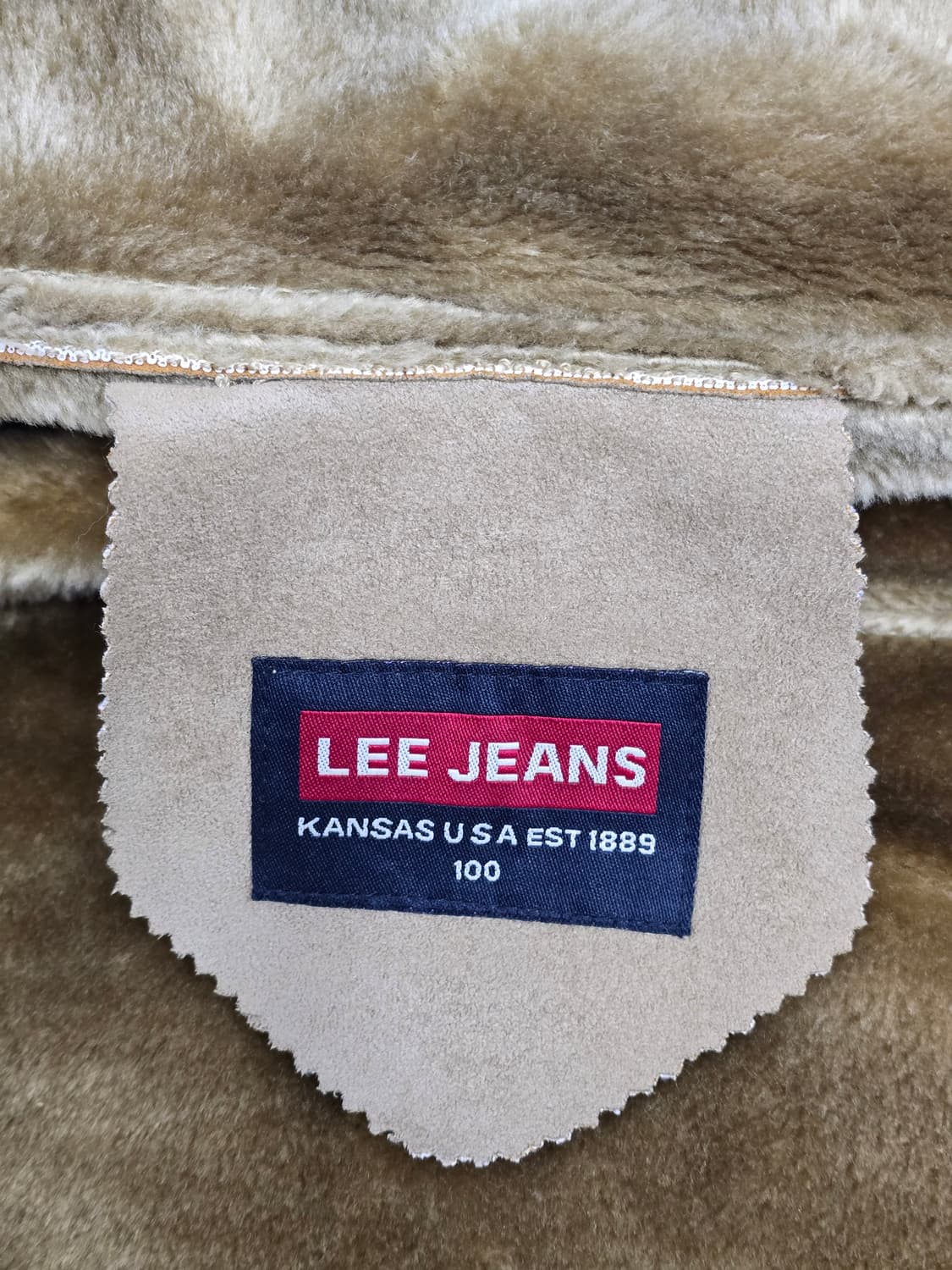 90'S Lee파일 이너 더블 코트 상품이미지4