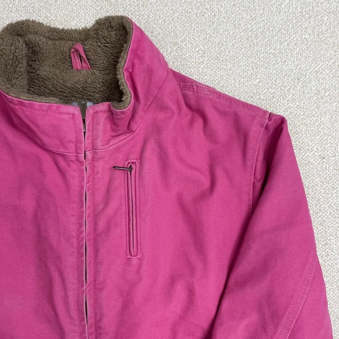 칼하트 디트로이트 자켓 핫핑크 마젠타 상품이미지4