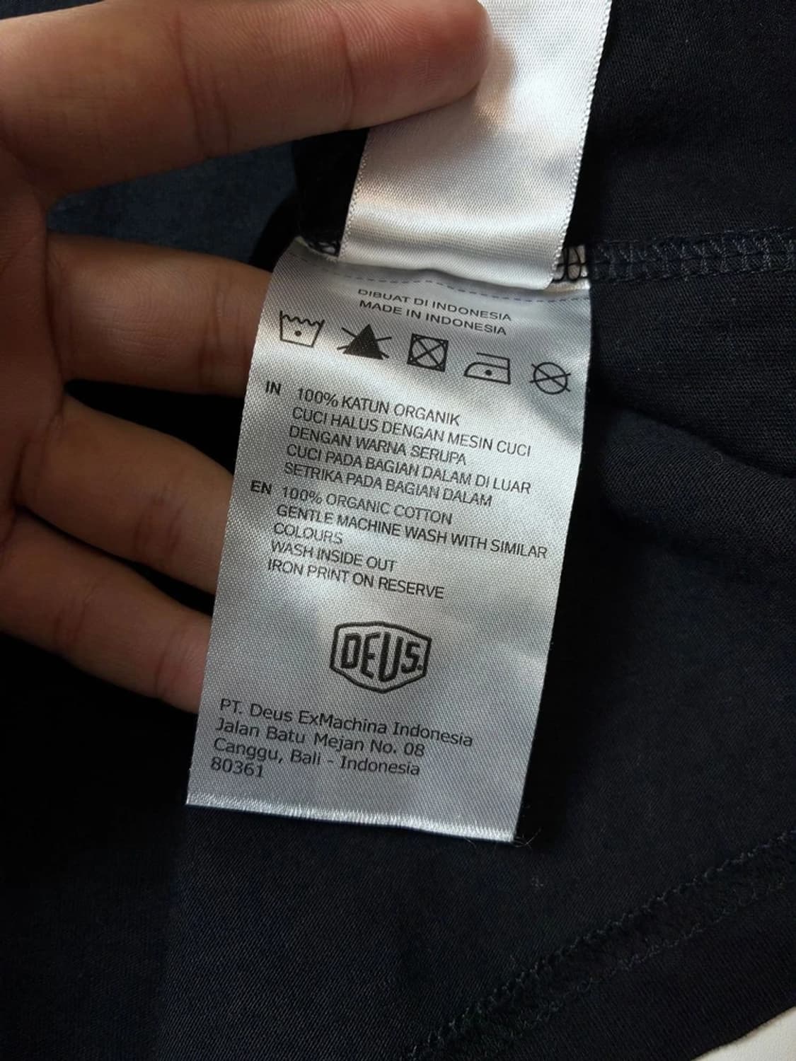 데우스 엑스 마키나 모터사이클 반팔 티셔츠 PN8593 상품이미지8