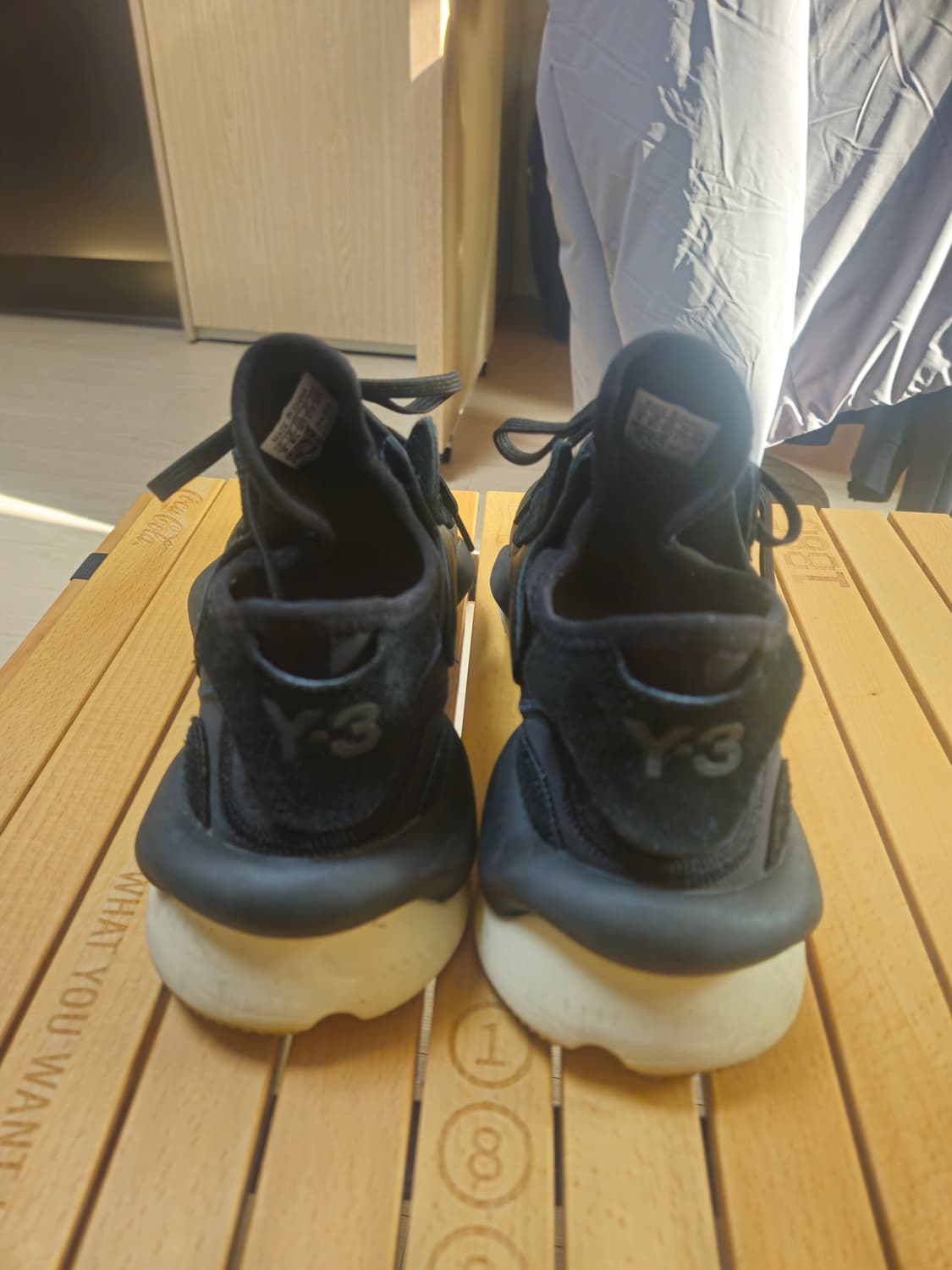 Y3 Black 스니커즈 270mm 상품이미지4