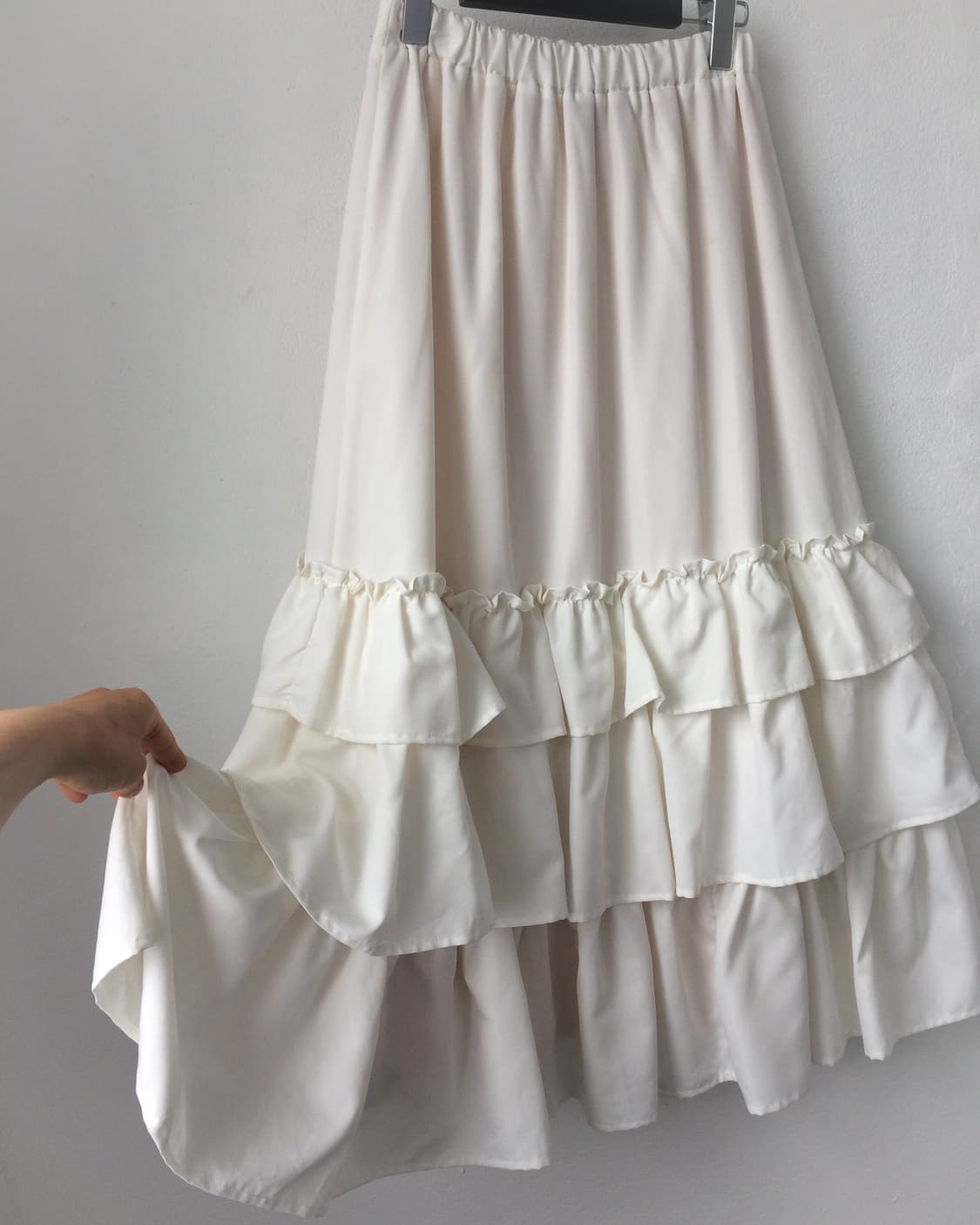 Layer point long skirt 상품이미지3